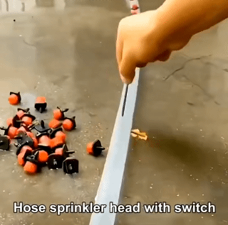 100PCS Adjustable Irrigation Drippers Sprinkler Emitter Micro Drip Balcony Yard Greenhouse Watering Spray Micro Drip Balcony Yard