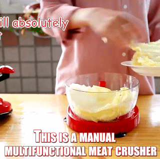 Large-capacity Hand Vegetable Mixer food Chopper Meat Grinder