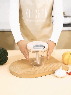 Hand Vegetable Mixer food Chopper Meat Grinder 500ml-capacity