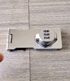 Cabinet Door Password Lock Anti-theft Drawer Lock Double Cabinet Lock Refrigerator Lock Iron Sheet File Cabinet Lock