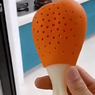 Reusable Spice filter Creative Chicken Leg Shape Spice Filter Stew Soup Silicone Seasoning Bag Diffuser Cooking Tea Accessories