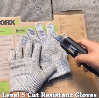 Level 5 Cut Resistant Gloves Anti-skid And Cut-resistant High Strength Industrial Safety Gloves Glass Metal Cutting Accessories