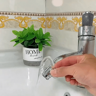 Copper 720° Rotatable Faucet Sprayer Head Filter Faucet Sprayer Head Flexible Faucets Sprayer Bathroom Kitchen Tap Extender Adapter