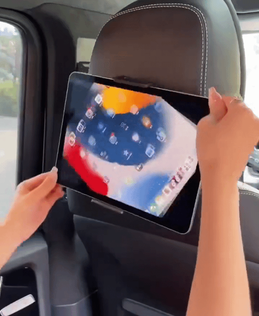 Car Headrest Tablet Mount Holder for tablet  iPad Stand Car Back Seat Headrest Bracket Travel Portable Road Trip Essentials