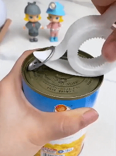 Multifunctional 4-in-1 Safety Can Bottle Opener Household Canned Bottle Cap Screwing Device Home Tool