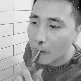 Nose Hair Trimming Tweezers Nose Trimmer Tweezer Round Tip Perfect Steel Nose Hair Removal Trimming Nose Hair Removal Tweezers