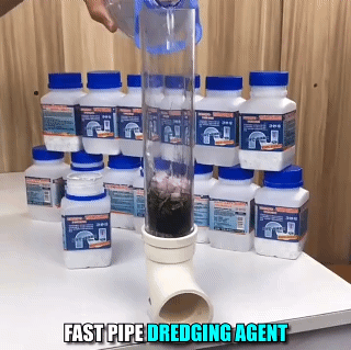 110g Pipe Super Dredging Agent Powerful Sink Drain Cleaner Powder Toilet Brush Closestool Clogging Fast Cleaning Tool