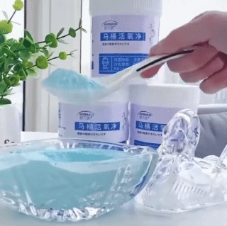 110g/250g Toilet Active Oxygen Agent Net Bubble Cleaning Toilet Urine Stains Toilet Oxygen Agent Foam Cleaning Toilet Detergent