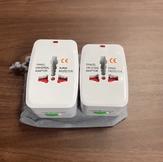 Multifunction Travel Plug Adapter All In One Converter Charger With 2 USB Ports Worldwide Universal US UK AU EU Electrical USB Power Plug Adapter