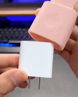 Silicone Charger Protector Case Cable Winder for Apple Charger 18W 20W Adapter Protective Case Cover Cord Wrap Charger