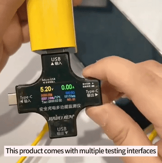 Type-C USB Tester DC Digital Voltmeter Amperimetor Voltage Current Meter Ammeter Detector Power Bank Charger Indicator