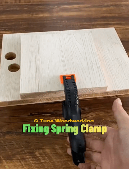 Woodworking Spring Clamps Plastic Nylon Carpentry Clips Wood Fixing Tools Photo Studio Background Pipe Clamp