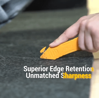 Safe Unpacking Cutting Tool Multifunction Mini Unpack Paper Cutter Knife Courier Unpacking Knife Safe Household Utility Knife