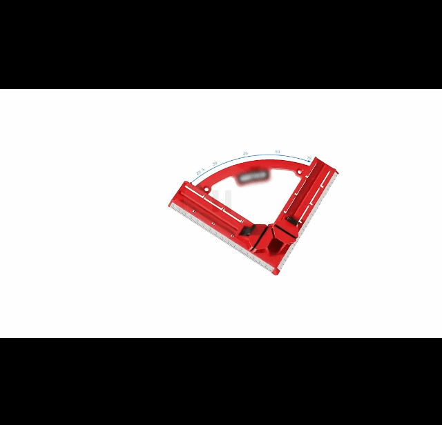 Adjustable 90 Degree Angle Clamp 0-95mm Right Angle Clamp Woodworking Corner Clip Carpenter Angle Ruler Photo Frame Clip