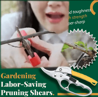 Labor-saving Garden Pruning Shears Trimming Grafting Pruners Garden Scissors Gardening Branch Pruner For Trees Flowers Plants