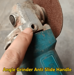 8mm Thread Auxiliary Angle Grinder Handle Non-slip Shock-absorbing Handle For 100 Angle Grinder Grinding Machine