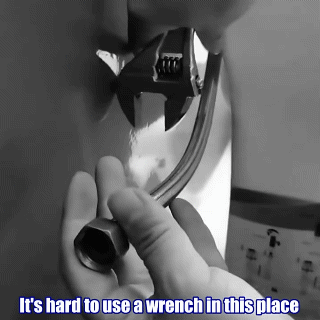 Toilet Repair Parts Disassembly Tool Water Inlet Hose Quick Assembly And Removal Water Inlet Valve Multi-purpose Maintenance