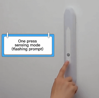 Wireless LED Under Cabinet Light 64-LED Motion Sensor Activated Night Light Bar Magnetic Lights for Kitchen Closet Cabinet