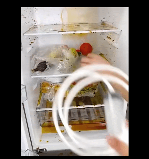 Refrigerator Dredge Artifact Long Handle Stainless Steel Refrigerator Dredge Brush Drain Hole Dredge Pipe Quickly unblock