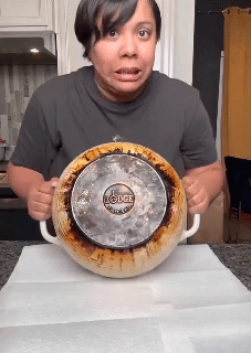 160g All-Purpose Cleaner Metal Polish Rust Removal Cream Metal Kitchen Utensils Pots Stoves Heavy Oil Stains