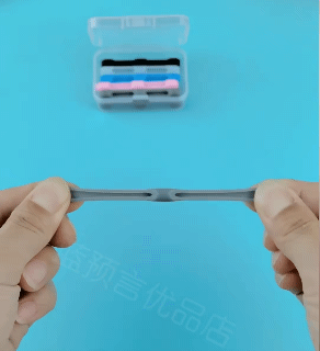 10 Pairs Silicone Anti Slip Ear Hook Soft Sleeve Elastic Comfort Glasses Retainers for Spectacle Sunglasses Glasses Accessories