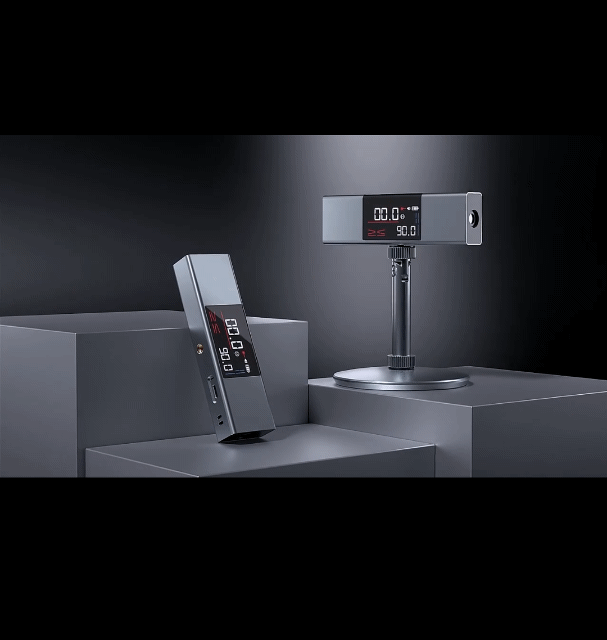 LI1 Dual Laser Level Laser Protractor Powerful Laser Digital Inclinometer Angle Measure Laser Level Ruler Construction Measure Tools