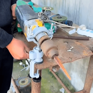 360° Table Swivel Vise Woodworking Grinder Accessory Electric Drill Stand Holder Multifunctional Bracket Used for Dremel