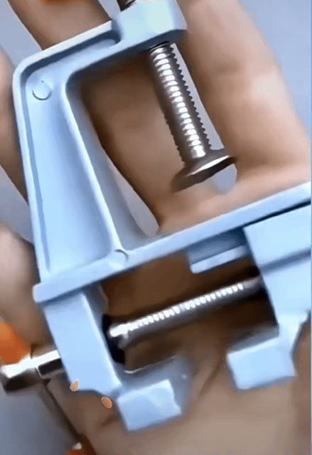 Aluminum Mini Bench Vise Table Vise Small Bench Vise DIY Tool Small Vise Small Flat Nose Pliers