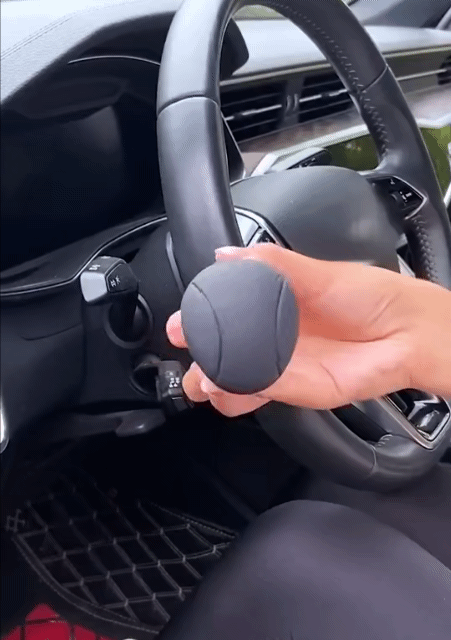 Car Steering Wheel Booster 360 degree car steering wheel booster ball Silicone Power Steering Handle Ball Booster Strengthener