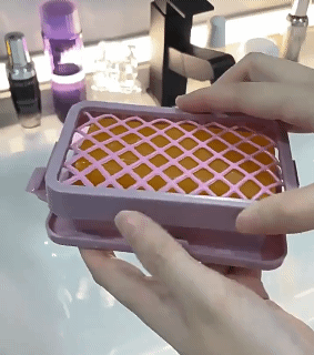2Pcs Soaps Holder High Elasticity Mesh Soaps Lather Box Multi-Purpose Soaps Foaming Box