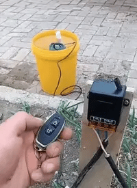 Wireless Remote Control Switch&Receiver Kit DC12-72V Wide Voltage Single Circuit 433MHZ Long-Distance Remote Control Switch