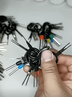 36pcs Terminal Ejector Kit Car Terminal Removal Electrical Wiring Crimp Connector Pin Extractor Kit Car Electrico Repair Hand Tools