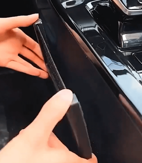 4Pcs Car Storage Net Bags Auto Seat Side Interior Back Sundries Pocket Mesh Storage Bag Phone Net Pocket Holder Car Storage Bag Elastic Flexible Nets