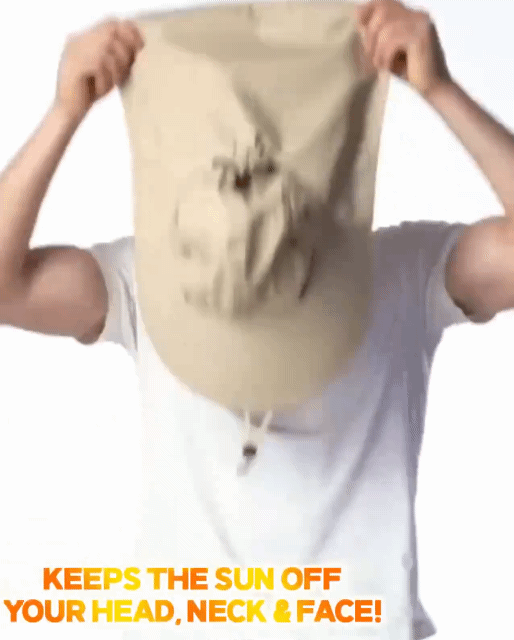 All-Round Protective Outdoor Hat Fisherman Hat Breathable Travel High Appearance Level Sun Hat Full Sun Protection UV Protection