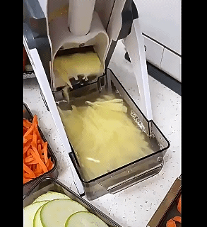 Adjustable Vegetable Slice Thickness Slice Mode Manual Vegetable Cutter 5 In 1 Food Chopper Safe Not Hurting Your Hands