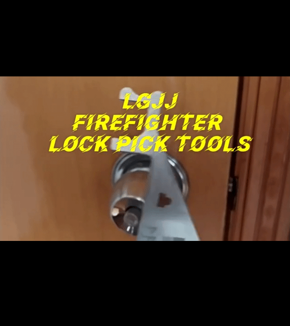 Door lock picking tool lock picking tool Firefighter Tools Spring Steel Multi-Purpose Lever Tool