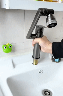 Universal 1080-Degree Super Rotating Faucet Robotic Arm Swivel Extension Basin Faucet Alloy for Bathroom Aerator Hot And Cold Faucet