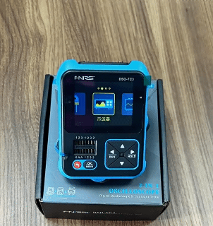 FNIRSI DSO-TC3 3 IN 1 Digital Oscilloscope Signal Generator 500kHz Bandwidth 10MS/s Sampling Rate Support Diode Transistor LCR Detect