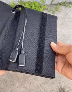 Foldable Solar Panel 100W Portable Solar Panels Fast Charger USB 5V DC Full Power Solar Panel Mobile Power Bank For Camping