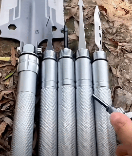 Multifunctional Camping Folding Utility Shovel Outdoor Survival Kit Gardening Tools