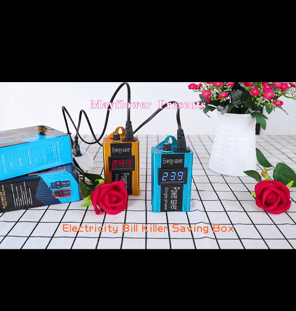 Intelligent Power Saver Energy Saving Devices Smart Power Factor Saver Electricity Saving Box Save Electricity 15%-30%