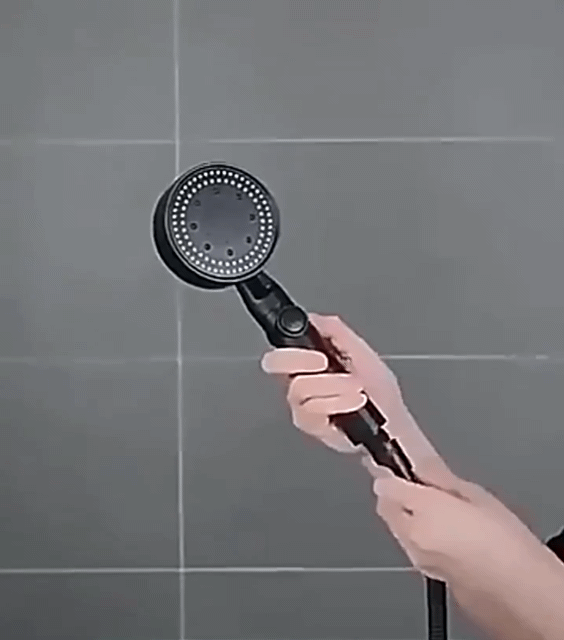 5 Modes Shower Head Adjustable High Pressure Water Saving Shower Head Bathroom Accessories Massage Showerhead Spray Nozzle