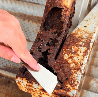 300g Rust Remover Paint Water-Based Metallic Paint Rust Remover 12 Colors Quick-Dry No Sanding Renovation and Color Change