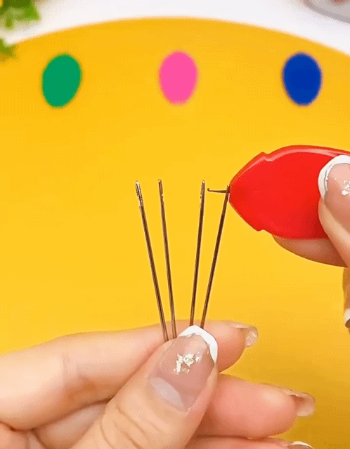 5Pcs Needle threader sewing machine threader automatic fast threading old man threader