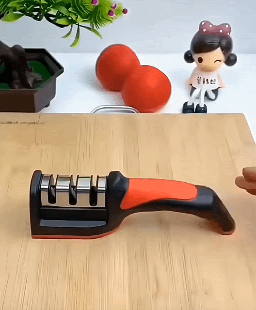 5 Seconds Quick Sharpening Multifunctional Knife 4-Segment Sharpener