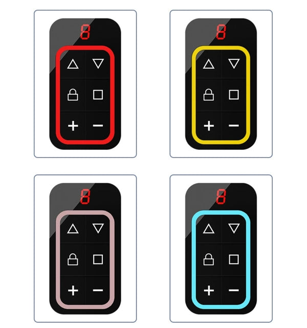 Newest 8-Channel Multi-frequency 300mhz-915mhz Copy Remote Key Controller Rechargeable model Multi-frequency copy