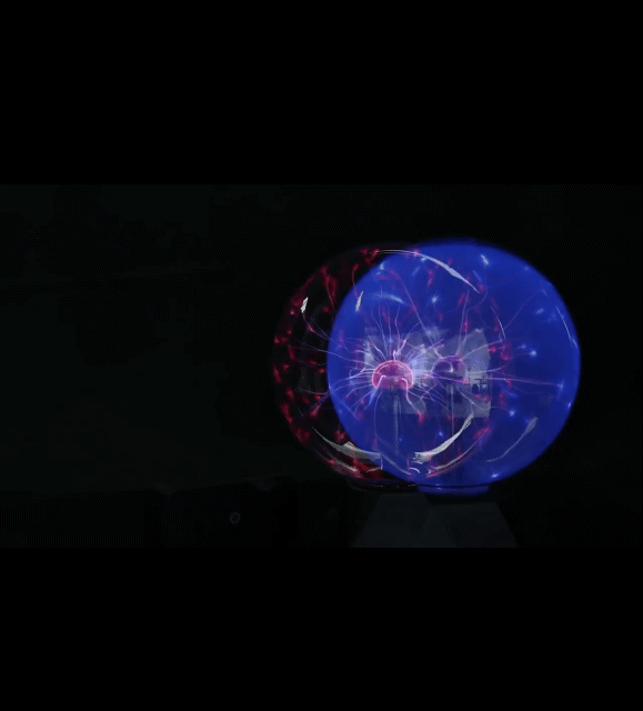 3/4/5/6 Inch Magic Plasma Ball Lamp LED Atmosphere Night Light Touch sound control Glass Plasma Light Bedroom Decor Gifts