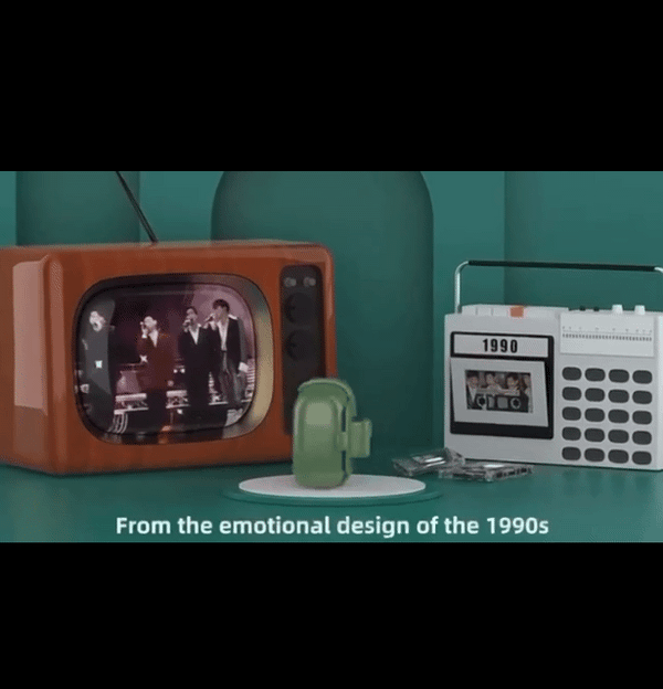 Retro LED Display Crystal Pods TWS Wireless Earphones Bluetooths Mini Ear Pods Workout 5.2 BT Headphones Long Battery Earbuds Headset