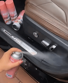 450ml Car Seat Interior Coating Plastic Parts Refresher Polishing Nourishing Care Car Seat Sofa Scratch Crack Care Leather Sofa Chair