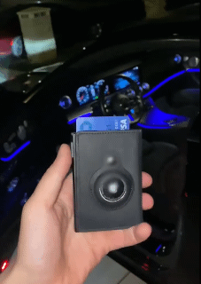 Air Tag Card Holder Anti Lost Smart Wallets RFID Blocking Holder Leather Bag Purse Men Women